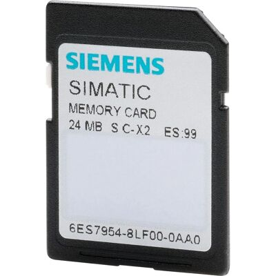 Siemens SIMATIC S7 Memory Card - 24MB Flash for S7-1x00 & SINAMICS Siemens SIMATIC S7 Memory Card - 24MB Flash for S7-1x00 & SINAMICS