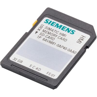 Siemens SIEM SD-Speicherkarte - 6AV6881-0AP40-0AA0 - Speicherkarte - Automatisierung Siemens SIEM SD-Speicherkarte - 6AV6881-0AP40-0AA0 - Speicherkarte - Automatisierung