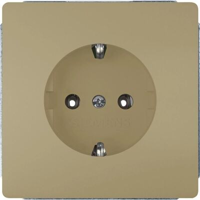 Siemens - 5UB1853-0MG01 - Malt Gold - Schuko Socket - Publicité Siemens - 5UB1853-0MG01 - Malt Gold - Schuko Socket - Publicité