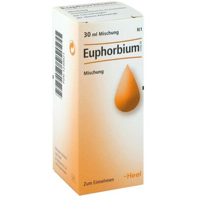 Biologische Heilmittel Euphorbium Compositum Sn Tropfen - Homöopathisches Atemwegsmittel Biologische Heilmittel Euphorbium Compositum Sn Tropfen - Homöopathisches Atemwegsmittel