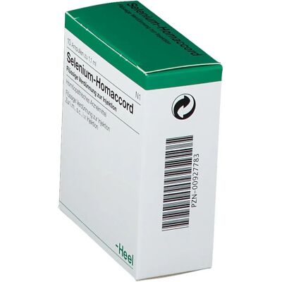Heel Selenium Homaccord - Homöopathisches Arzneimittel, 10 Ampullen Heel Selenium Homaccord - Homöopathisches Arzneimittel, 10 Ampullen