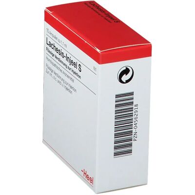 Biologische Heilmittel Heel GmbH Lachesis Injeel S Ampullen - homöopathisches Mittel Biologische Heilmittel Heel GmbH Lachesis Injeel S Ampullen - homöopathisches Mittel
