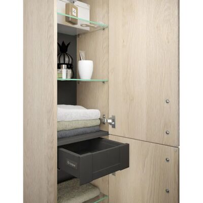 BURGBAD - Eqio - Cachemira - 350 mm - tall cabinet BURGBAD - Eqio - Cachemira - 350 mm - tall cabinet