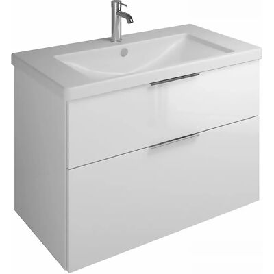 Lavabo de cerámica Burgbad Eqio con mueble - 93 cm Lavabo de cerámica Burgbad Eqio con mueble - 93 cm