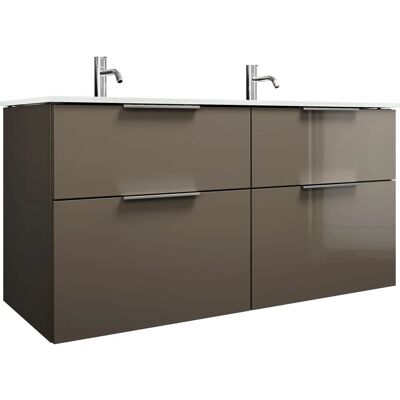 Lavabo doble de vidrio Eqio Burgbad - Lavabo doble Lavabo doble de vidrio Eqio Burgbad - Lavabo doble