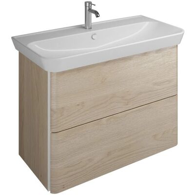 burgbad Iveo Waschbecken - Keramik 100cm Serie burgbad Iveo Waschbecken - Keramik 100cm Serie