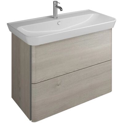 burgbad SFEN100-F2834-C0001-G0162 - Waschtischkombination - Keramik, 100 cm, Iveo-Serie burgbad SFEN100-F2834-C0001-G0162 - Waschtischkombination - Keramik, 100 cm, Iveo-Serie