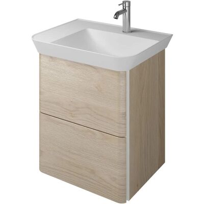 burgbad Iveo Waschtisch, 65cm, Rechts - Waschtisch burgbad Iveo Waschtisch, 65cm, Rechts - Waschtisch
