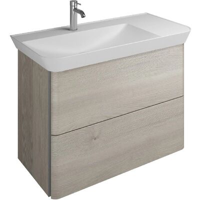 burgbad Iveo Mineralguss-Waschtisch links - Waschtisch burgbad Iveo Mineralguss-Waschtisch links - Waschtisch