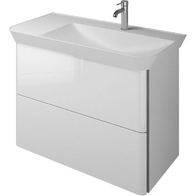 burgbad Iveo Waschtisch - 100cm Rechts - Waschbecken burgbad Iveo Waschtisch - 100cm Rechts - Waschbecken