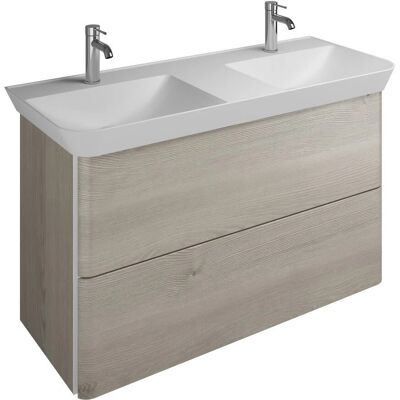 burgbad Iveo Waschbecken - 120 cm Mineralguss - Waschtisch-Kombination burgbad Iveo Waschbecken - 120 cm Mineralguss - Waschtisch-Kombination