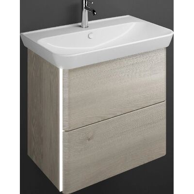 burgbad Iveo Waschbecken-Kombination - Keramik & LED - 80cm burgbad Iveo Waschbecken-Kombination - Keramik & LED - 80cm