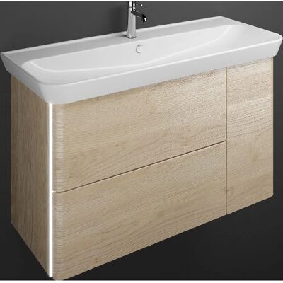 burgbad Iveo Waschbecken - Keramik & LED - 120cm Links burgbad Iveo Waschbecken - Keramik & LED - 120cm Links