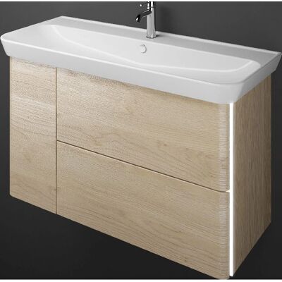 burgbad Iveo Waschtisch - Keramik & LED - 120cm Rechts burgbad Iveo Waschtisch - Keramik & LED - 120cm Rechts