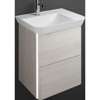burgbad Iveo Waschtisch mit Mineralguss & LED-Licht - 65cm burgbad Iveo Waschtisch mit Mineralguss & LED-Licht - 65cm