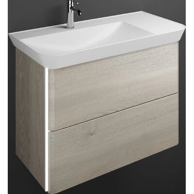 burgbad Iveo Mineralguss-Waschtisch mit LED-Beleuchtung - Waschtisch burgbad Iveo Mineralguss-Waschtisch mit LED-Beleuchtung - Waschtisch