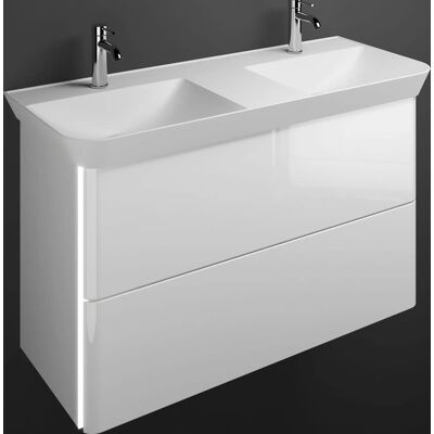 burgbad Iveo Waschtisch - 120 cm LED-Beleuchtung burgbad Iveo Waschtisch - 120 cm LED-Beleuchtung