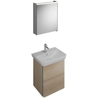 burgbad Iveo Möbelkombination - 65 cm mit Keramik-Waschtisch burgbad Iveo Möbelkombination - 65 cm mit Keramik-Waschtisch