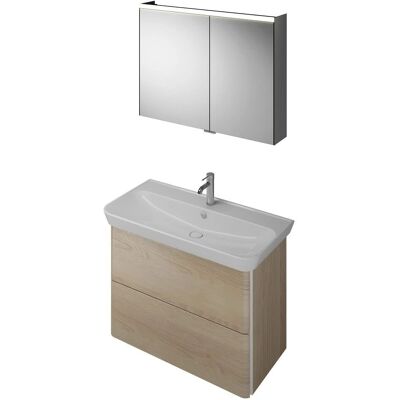 burgbad Iveo Möbelkombination - 100 cm inkl. Keramik-Waschtisch burgbad Iveo Möbelkombination - 100 cm inkl. Keramik-Waschtisch