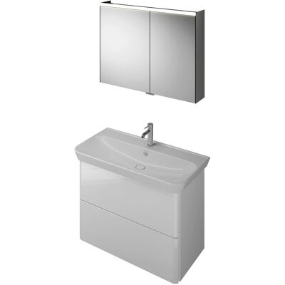 burgbad Iveo Möbelkombination 100 cm inkl. Keramik-Waschtisch burgbad Iveo Möbelkombination 100 cm inkl. Keramik-Waschtisch