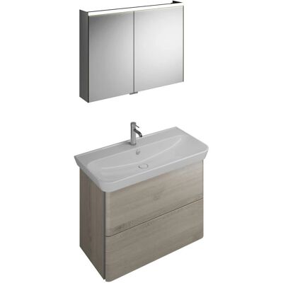 burgbad Iveo Möbel - 100cm mit Keramik-Waschtisch burgbad Iveo Möbel - 100cm mit Keramik-Waschtisch