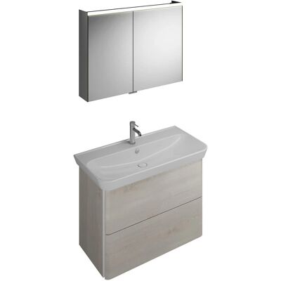 burgbad Iveo Möbel - 100cm mit Keramik-Waschtisch burgbad Iveo Möbel - 100cm mit Keramik-Waschtisch