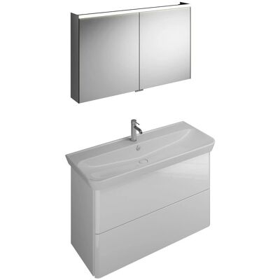 burgbad Iveo Möbelkombination - 120 cm inkl. Keramik-Waschtisch burgbad Iveo Möbelkombination - 120 cm inkl. Keramik-Waschtisch