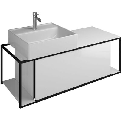 burgbad Junit Waschtisch-Set - Links 120cm burgbad Junit Waschtisch-Set - Links 120cm