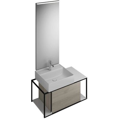 burgbad Junit Möbelkombination 90 cm inkl. Keramik-Waschtisch burgbad Junit Möbelkombination 90 cm inkl. Keramik-Waschtisch
