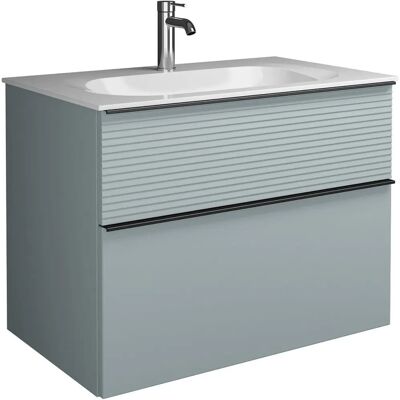 burgbad - Cast mineral washbasin - 82 cm - Badezimmer-Waschtisch burgbad - Cast mineral washbasin - 82 cm - Badezimmer-Waschtisch