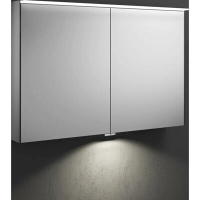 burgbad Fiumo Spiegelkast - LED-verlichting, 2 deuren burgbad Fiumo Spiegelkast - LED-verlichting, 2 deuren