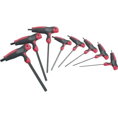 Vigor V1409 Screwdriver Set - Hex Key, T-handle, 8 pcs Vigor V1409 Screwdriver Set - Hex Key, T-handle, 8 pcs