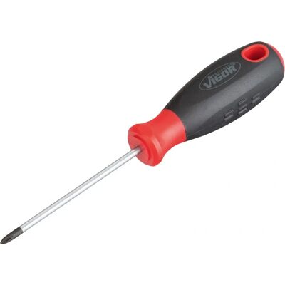 Vigor V1702 Cacciavite Manuale - Piatto, Phillips, 75mm - Cacciavite Vigor V1702 Cacciavite Manuale - Piatto, Phillips, 75mm - Cacciavite