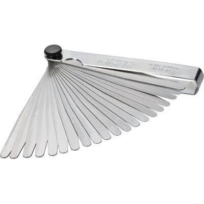 Set de jauges d'épaisseur Vigor V1714 - 0,05-1 mm - DIN 2275 Set de jauges d'épaisseur Vigor V1714 - 0,05-1 mm - DIN 2275