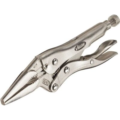 Vigor V1802 Pliers - 150mm, Ergonomic, Adjustable, Chrome Vigor V1802 Pliers - 150mm, Ergonomic, Adjustable, Chrome