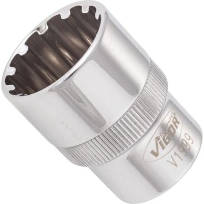 Set di bussole Vigor V1999 - 21mm, 38,1mm, 1/2" Set di bussole Vigor V1999 - 21mm, 38,1mm, 1/2"