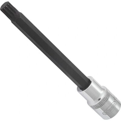 Conjunto de soquetes Vigor V2128 - 1/2 polegada, M10, 140mm Conjunto de soquetes Vigor V2128 - 1/2 polegada, M10, 140mm