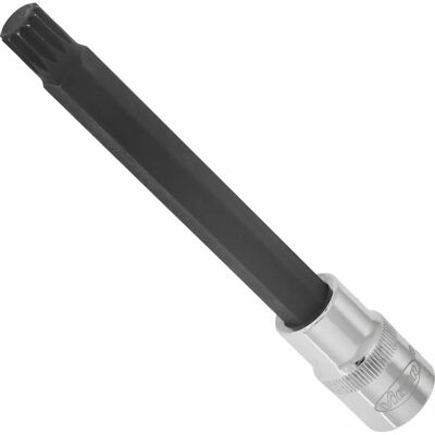 Vigor V2129 Conjunto de soquetes - M12, 1/2 polegada, 140mm Vigor V2129 Conjunto de soquetes - M12, 1/2 polegada, 140mm