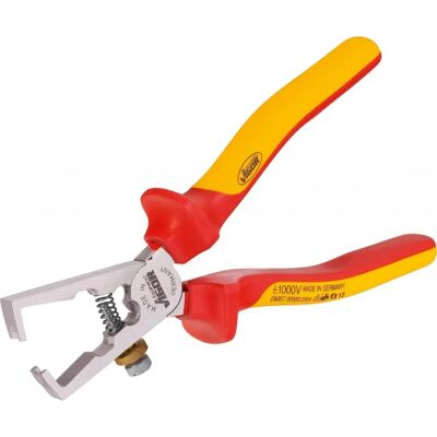 Vigor V2643 Abisolierzange - 160 mm - VDE-Isolierung - Für Leiter geeignet Vigor V2643 Abisolierzange - 160 mm - VDE-Isolierung - Für Leiter geeignet
