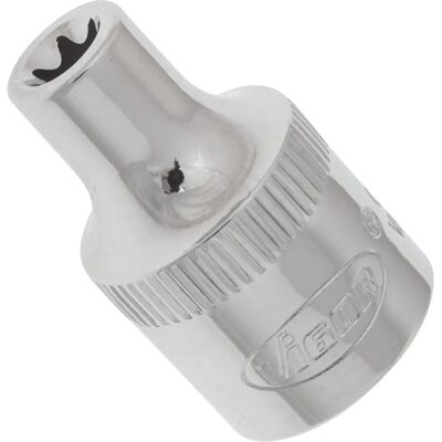 Conjunto de soquetes Vigor V2726 - Torx externo E6, acionamento de 3/8 polegadas Conjunto de soquetes Vigor V2726 - Torx externo E6, acionamento de 3/8 polegadas