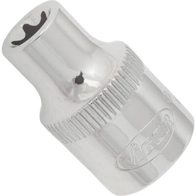 Conjunto de soquetes Vigor V2728 - E8 externo - 28mm Conjunto de soquetes Vigor V2728 - E8 externo - 28mm