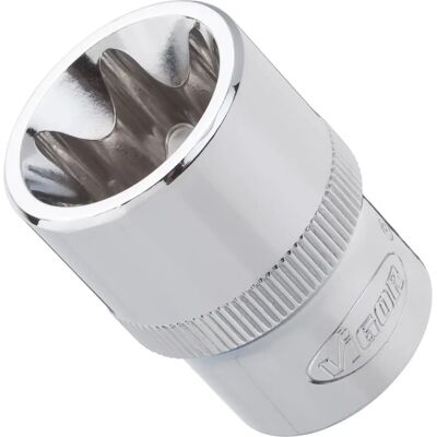 Vigor V2732 - Soquete externo de 6 pontos (TX) T12 - 38mm Vigor V2732 - Soquete externo de 6 pontos (TX) T12 - 38mm