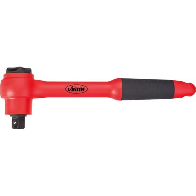 Vigor Vde Reversible Ratchet - 1/2 Inch Square Drive - 255mm Vigor Vde Reversible Ratchet - 1/2 Inch Square Drive - 255mm