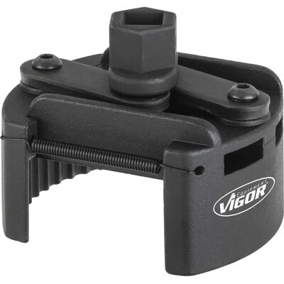Vigor V4414 Ölfilter-Schlüssel - Verstellbar 80-115mm - Universal - Sechskant 22mm Vigor V4414 Ölfilter-Schlüssel - Verstellbar 80-115mm - Universal - Sechskant 22mm