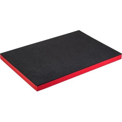Vigor V4632 accessoire boîte de rangement - Insert en mousse souple - Noir, Rouge Vigor V4632 accessoire boîte de rangement - Insert en mousse souple - Noir, Rouge