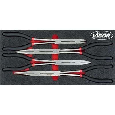 Vigor V4995 Multitool-Set - Schaum Organizer - 393x188x35mm Vigor V4995 Multitool-Set - Schaum Organizer - 393x188x35mm