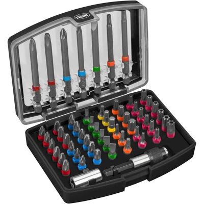 Vigor V5020 Schrauberbit-Box - Sechskant, Schlitz, Phillips Vigor V5020 Schrauberbit-Box - Sechskant, Schlitz, Phillips