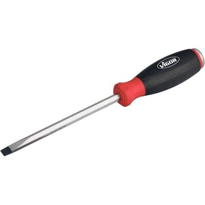 Chave de fenda manual Vigor V5043 - Lâmina plana - 297mm Chave de fenda manual Vigor V5043 - Lâmina plana - 297mm