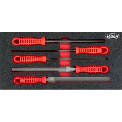 Vigor V5072 Tool Set - Foam Tray, 5 Tools Vigor V5072 Tool Set - Foam Tray, 5 Tools