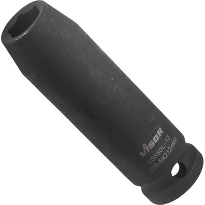Vigor V5550L-12 Douille à choc - 12 mm, 1/2 pouce - Publicité Vigor V5550L-12 Douille à choc - 12 mm, 1/2 pouce - Publicité